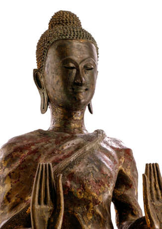 Bronze des Buddha Shakyamuni - photo 2