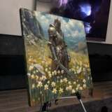 Картина рыцарь гор и цветов Евгения Дувакина Canvas Acrylic and oil Hyperrealism фантастический сюжет Russia 2025 - photo 3