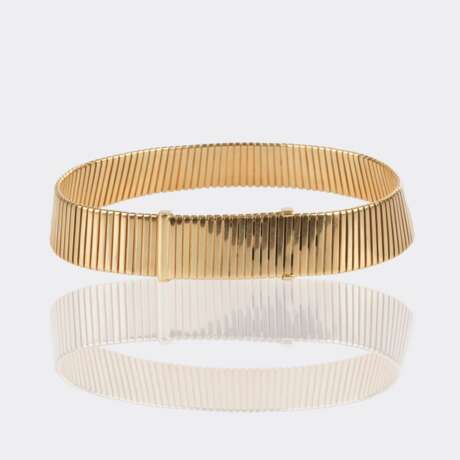 Bulgari. 'Tubogas' Goldcollier. - photo 1