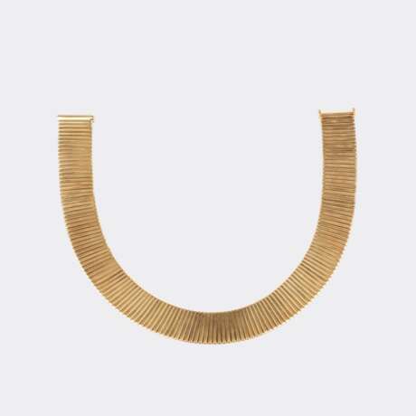 Bulgari. 'Tubogas' Goldcollier. - photo 2