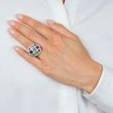 Cartier. Brillant Farbedelstein Ring 'Pasha'. - photo 6