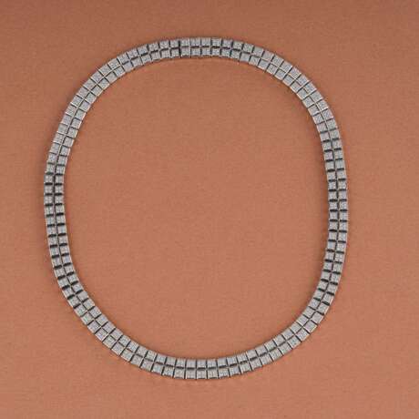 Chopard. Außergewöhnliches Brillant Collier 'Ice Cube'. - Foto 1