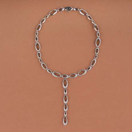 Chopard. Außergewöhnliches Brillant Collier 'L'heure du diamant'. - фото 1