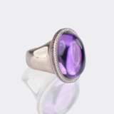 Kirsten Ehhalt. Amethyst Cocktailring mit Brillanten. - photo 2