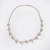 Gübelin. Fein-weißes Brillant Diamant Collier. - Foto 1