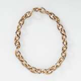 Isabelle Fa. Opulentes Platin Gold Collier 'Navette'. - фото 1