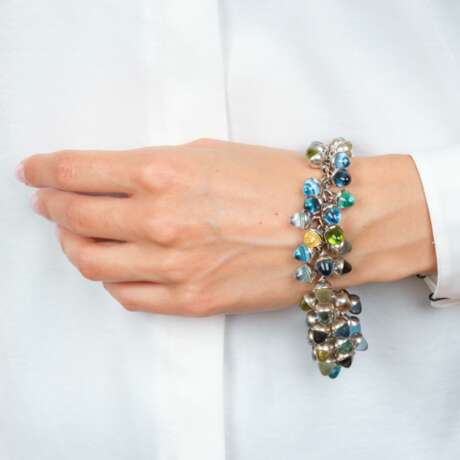 Tamara Comolli. Mikado Flamenco Armband 'Caribbean'. - photo 4