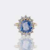 Saphir Brillant Ring. - фото 1