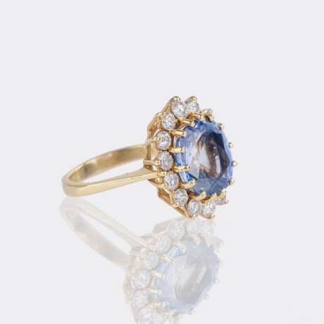 Saphir Brillant Ring. - фото 2