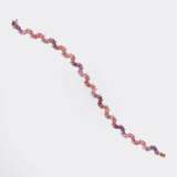 Turmalin Amethyst Armband mit Brillanten. - Foto 2