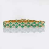Feines Smaragd Brillant Armband. - photo 2