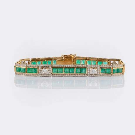 Elegantes Brillant Smaragd Armband. - photo 2