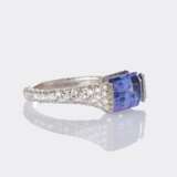 Tansanit Brillant Ring. - photo 2