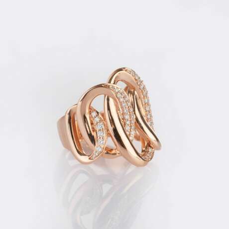 Moderner Brillant Ring. - photo 2