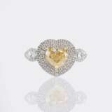 Fancy Diamant Ring in Herzform. - Foto 1