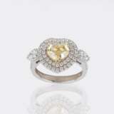 Fancy Diamant Ring in Herzform. - Foto 2