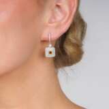 Paar Fancy Diamant Ohrhänger. - photo 2
