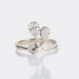 Ring mit Tropfendiamanten. - photo 1