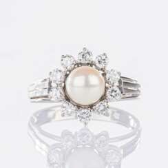 Perl Brillant Ring.