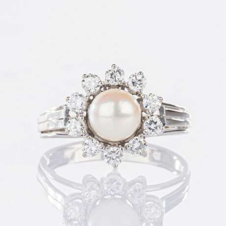 Perl Brillant Ring. - photo 1