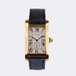 Cartier. Klassiche Armbanduhr.
