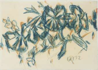 Christian Rohlfs (Niendorf/Holstein 1849 - Hagen/Westfalen 1938). Blüten.