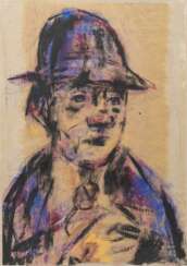 Christian Rohlfs (Niendorf/Holstein 1849 - Hagen/Westfalen 1938). Bildnis eines Bauern.