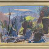 Eduard Bäumer (Kastellaun 1892 - München 1977). Bachlauf in den Bergen. - photo 2