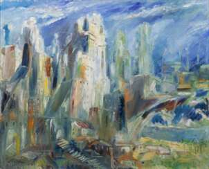 Bernhard Hoetger (Hörde/Westf. 1874 - Interlaken 1949). Architekturvision.