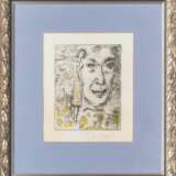 Marc Chagall (Witebsk 1887 - St.-Paul-de-Vence 1985). Autoportrait. - photo 2