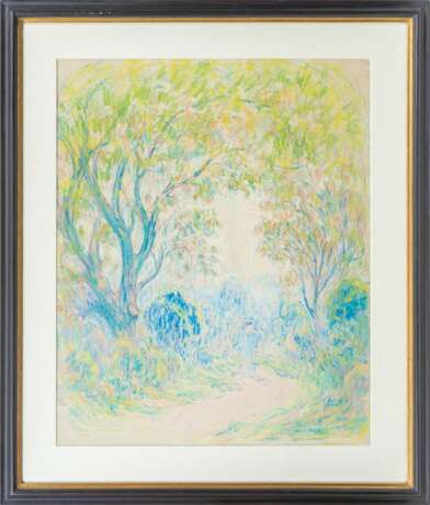 Claude-Émile Schuffenecker (Fresne-St-Mamès 1851 - Paris 1934). Der Weg im Licht. - photo 2