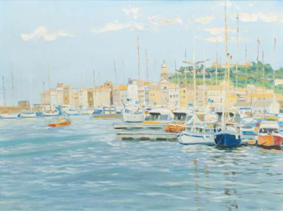 Allda-Eugen de Bruycker (Hamburg 1901 - Schneverdingen 1981). Spätsommersonne in St. Tropez. - photo 1