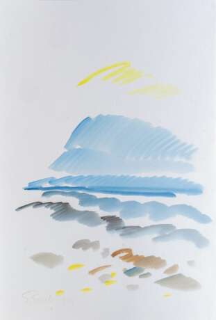 Siegward Sprotte (Potsdam 1913 - Kampen/Sylt 2004). Sonniger Strand. - photo 1