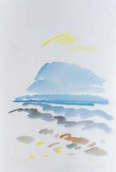 Siegward Sprotte (Potsdam 1913 - Kampen/Sylt 2004). Sonniger Strand.
