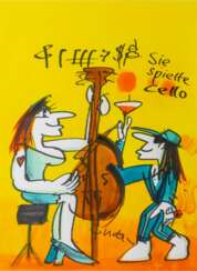 Udo Lindenberg (Gronau/Westfalen 1946). Sie spielte Cello.