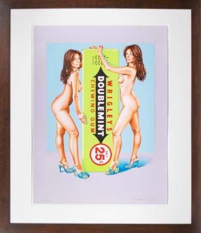 Mel Ramos (Sacramento/Kalifornien 1935 - Oakland 2018). Doublemint Twins. - Foto 2