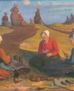 European products and art. Leo Klein von Diepold (Dortmund 1865 - Berlin 1944). Netzflickerinnen.