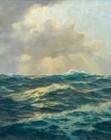 Hans Bohrdt (Berlin 1857 - Berlin 1945). Die Sonne bricht durch.