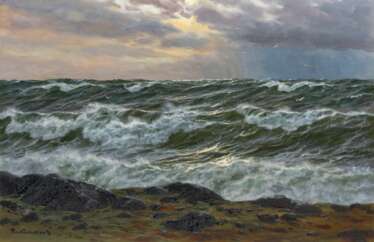 Patrick von Kalckreuth (Kiel 1898 - Starnberg 1970). Nach dem Regen.