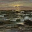 Patrick von Kalckreuth (Kiel 1898 - Starnberg 1970). Sonne über der Brandung. - Now at the auction