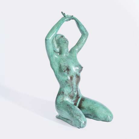 Arno Breker (Elberfeld 1900 - Düsseldorf 1991). Verliebtes Mädchen. - photo 2