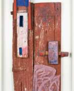 Dieter Glasmacher. Dieter Glasmacher (Krefeld 1940). Reliefbild 'Saustalltür'.