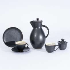 Otto Lindig (Pößneck in Thüringen 1895 - Wiesbaden 1966). Bauhaus-Kaffeeservice.