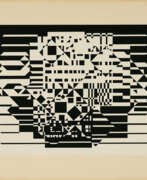 Übersicht. Victor Vasarely. Mixed Lot of 2 Prints (From: Cinétique NB)