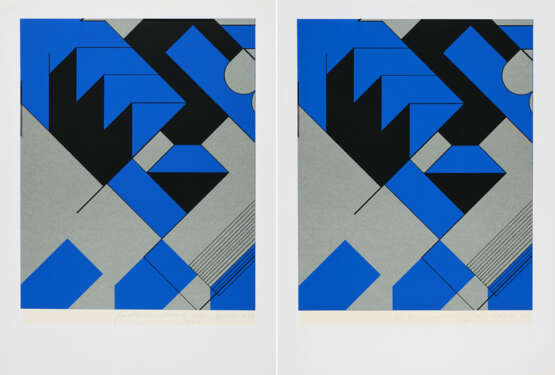 Otto Herbert Hajek. Geometrische Komposition - photo 1