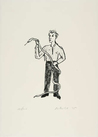 Stephan Balkenhol. Mann mit Schlange - photo 1