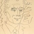 Pablo Picasso. Portrait Frederic Joliot-Curie - Prix ​​des enchères