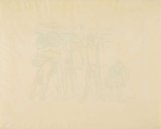 Hermann Max Pechstein. Angler (From: Italienische Fischer) - Foto 2