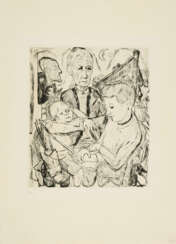Max Beckmann. Familienszene (Familie Beckmann)
