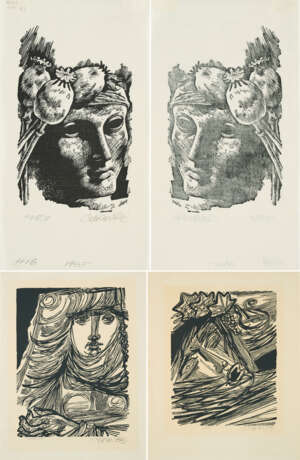 Hans Orlowski. Mixed Lot of Three Woodcuts - photo 1